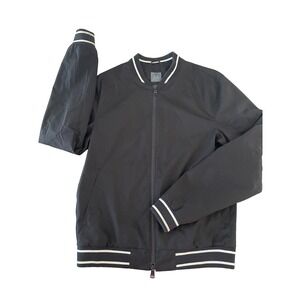 A|X Armani Exchange Men's Long Sleeve Blouson Bomber Jacket Full Zip, Med